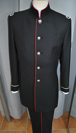 Uniforme de Banda Jesús Despojado de Granada, archivo de Sastrería Marisa Ortega